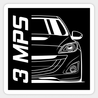 Front JDM 3 MPS Mazdaspeed3 Sticker